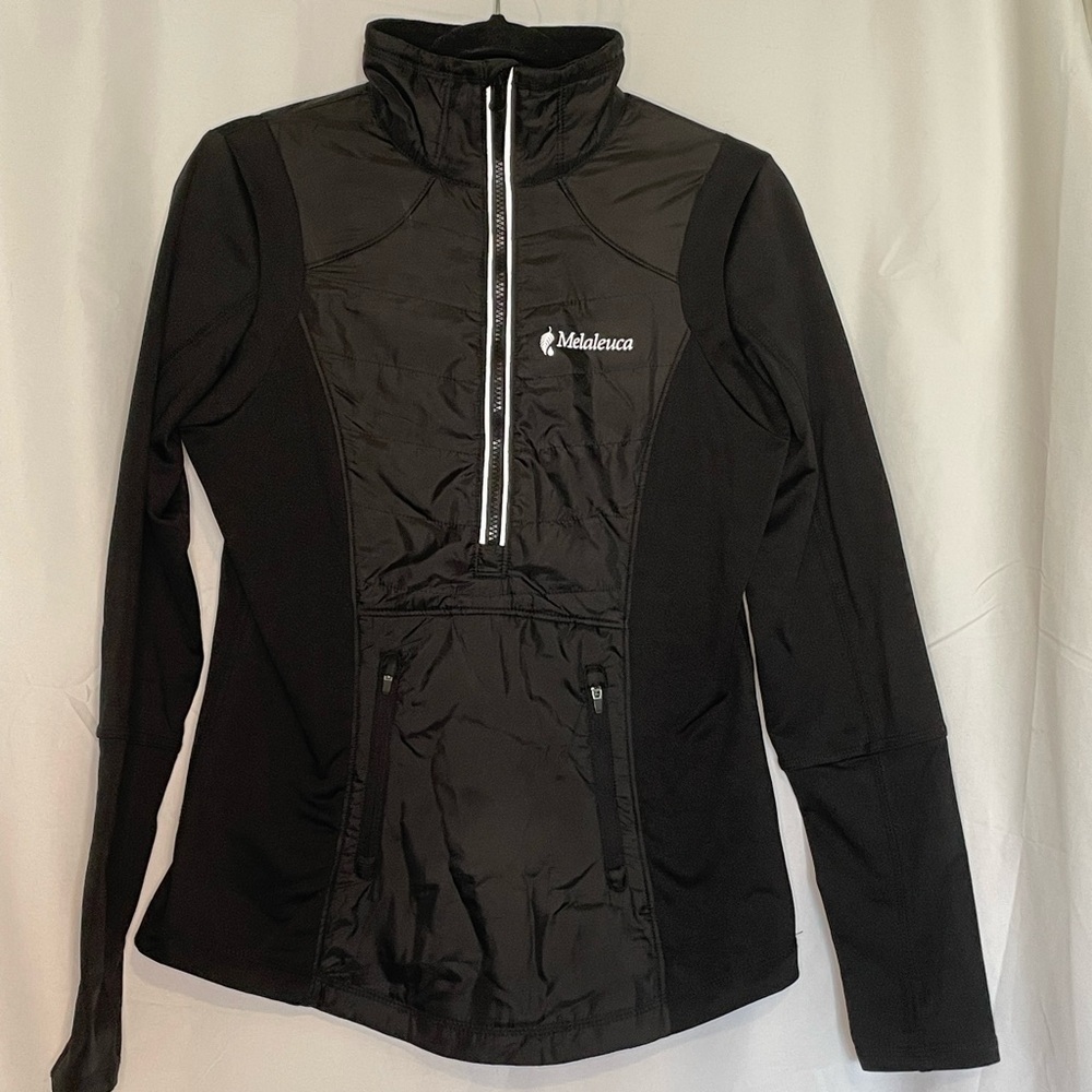 Melaleuca/ Black jacket with front pocket​​​​​​​​​